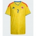 Camiseta Colombia Luis Diaz #7 Primera Equipación Replica Mundial 2026 para mujer mangas cortas